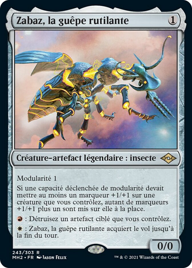 image Zabaz, la guêpe rutilante