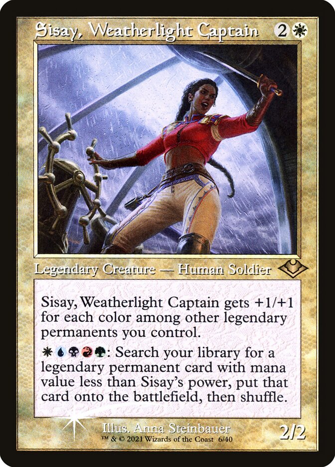 image Sisay, Weatherlight Captain