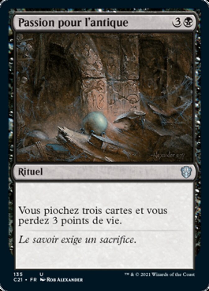 image Passion pour l'antique