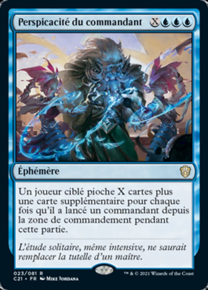 image Perspicacité du commandant