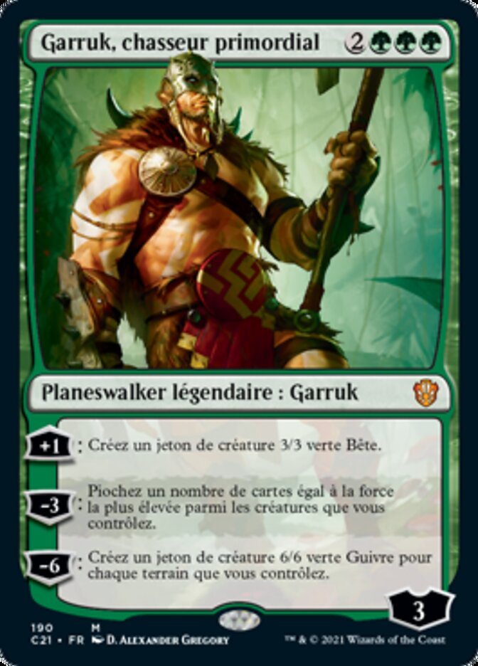 image Garruk, chasseur primordial
