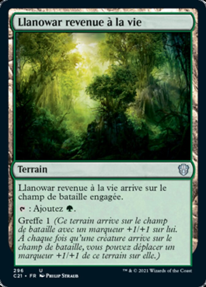 image Llanowar revenue à la vie