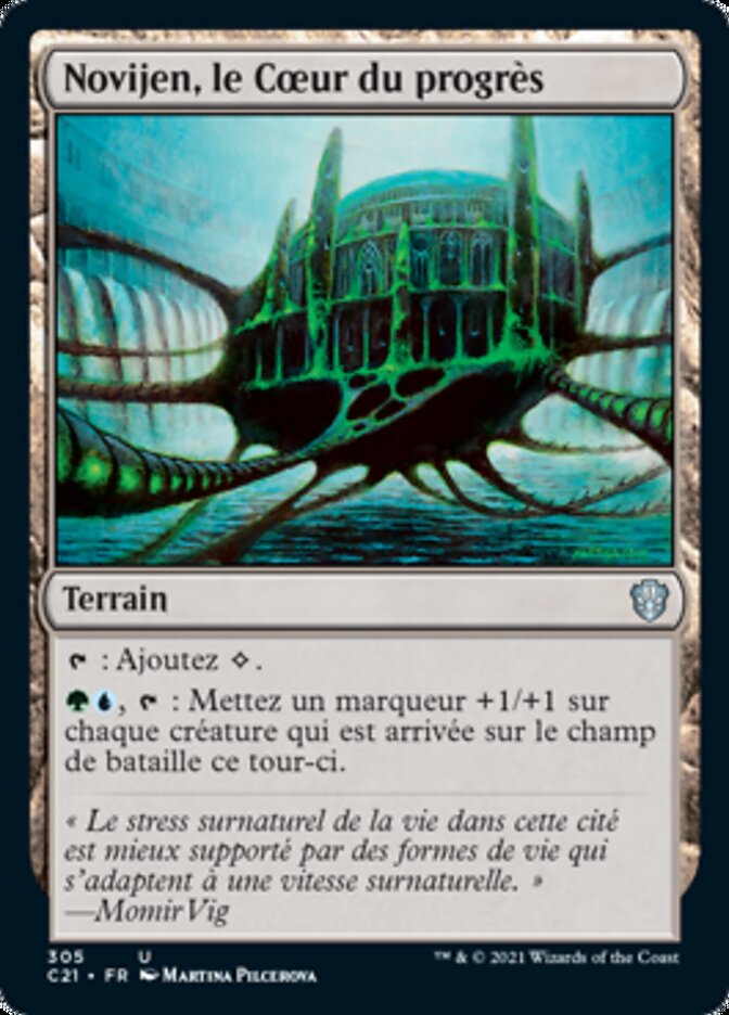 image Novijen, le Cœur du progrès