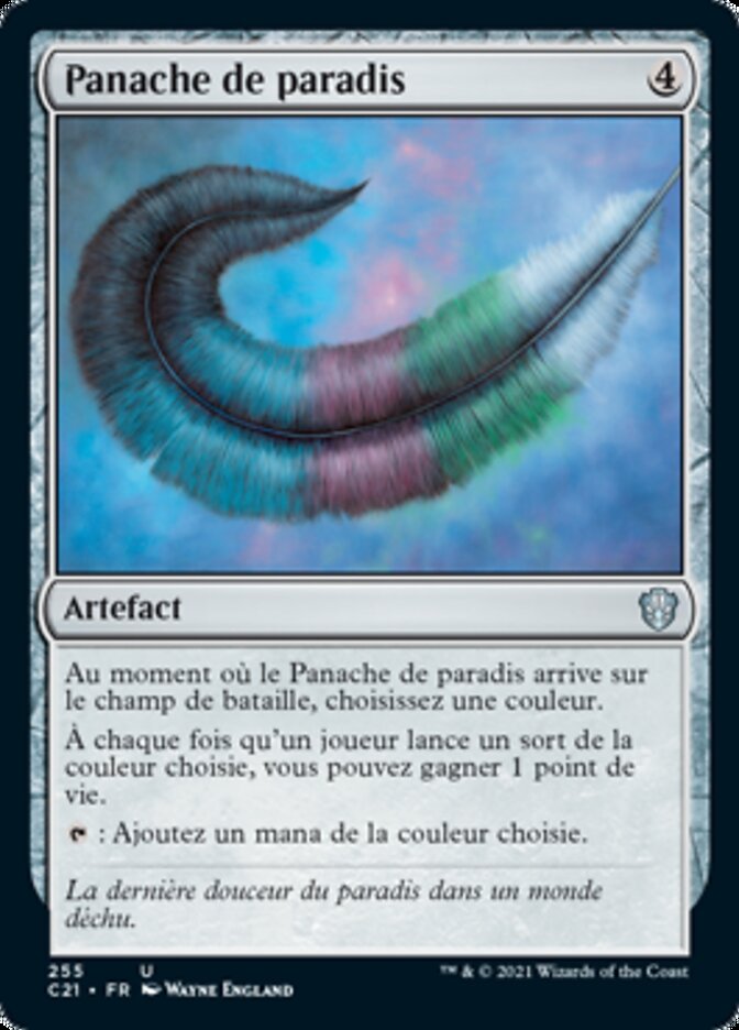 image Panache de paradis