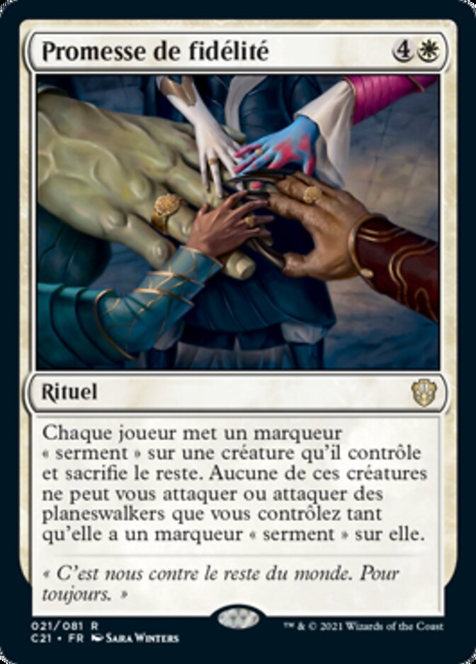 image Promesse de fidélité