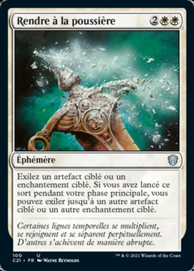 image Rendre à la poussière