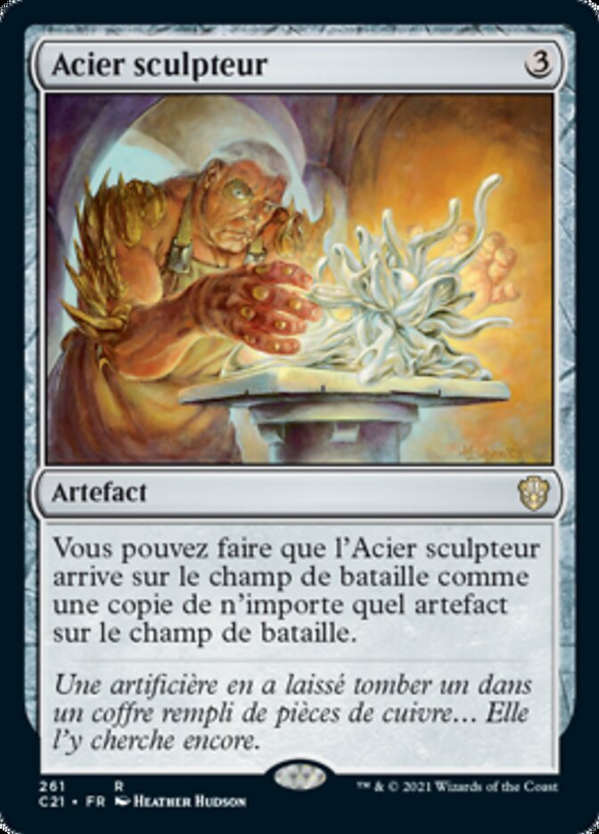 image Acier sculpteur