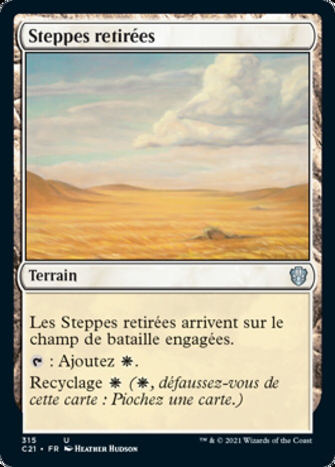image Steppes retirées