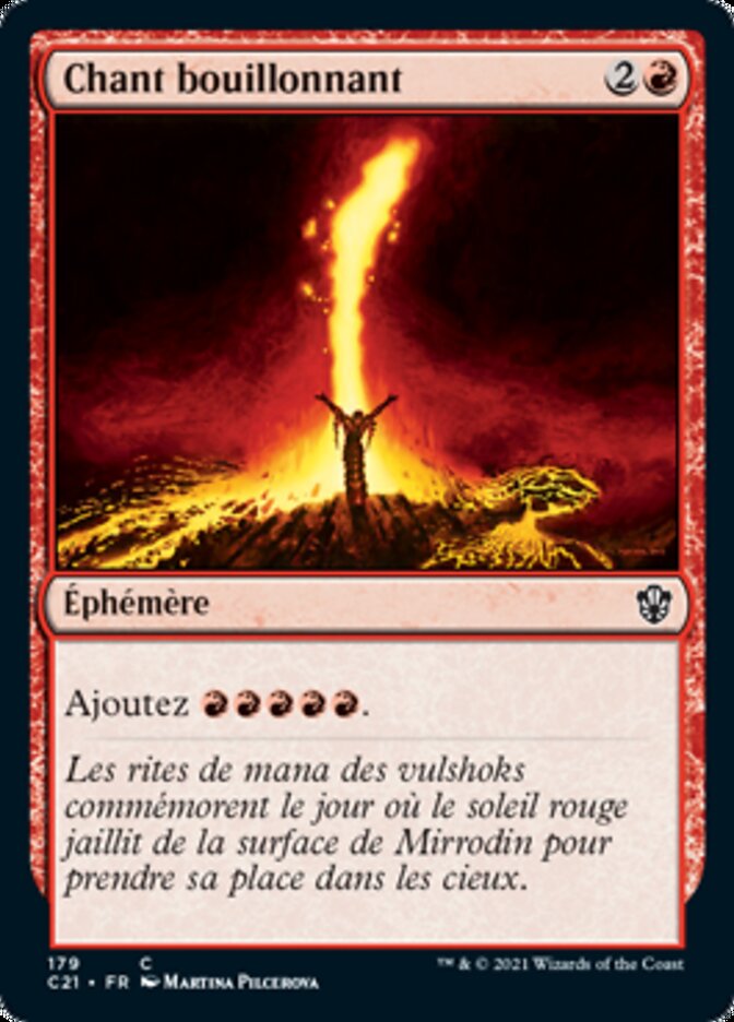 image Chant bouillonnant