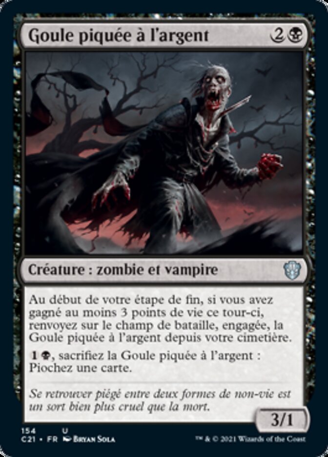 image Goule piquée à l'argent