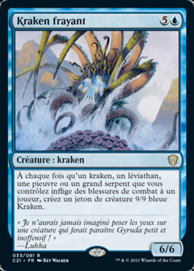image Kraken frayant