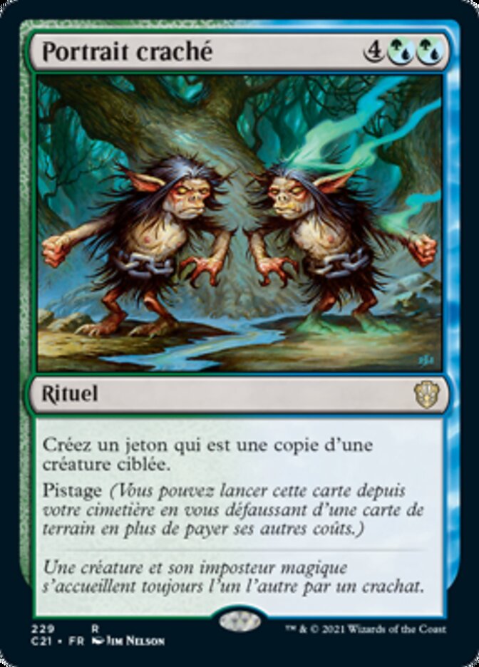 image Portrait craché