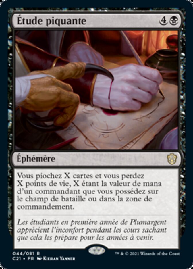 image Étude piquante