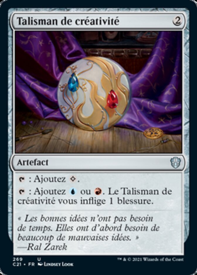image Talisman de créativité