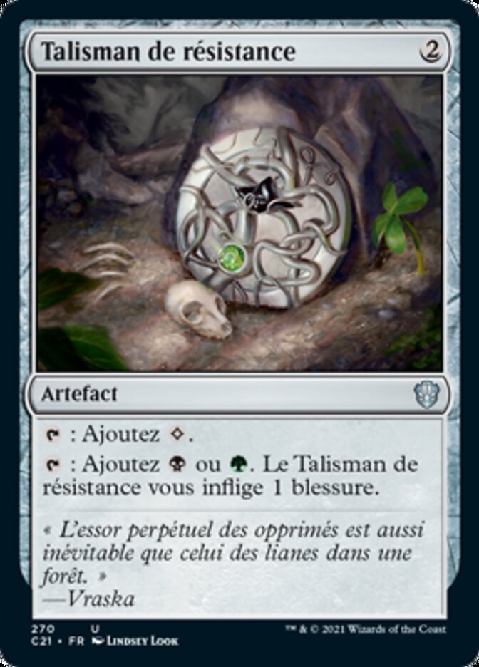 image Talisman de résistance