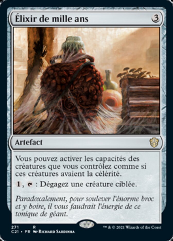 image Élixir de mille ans