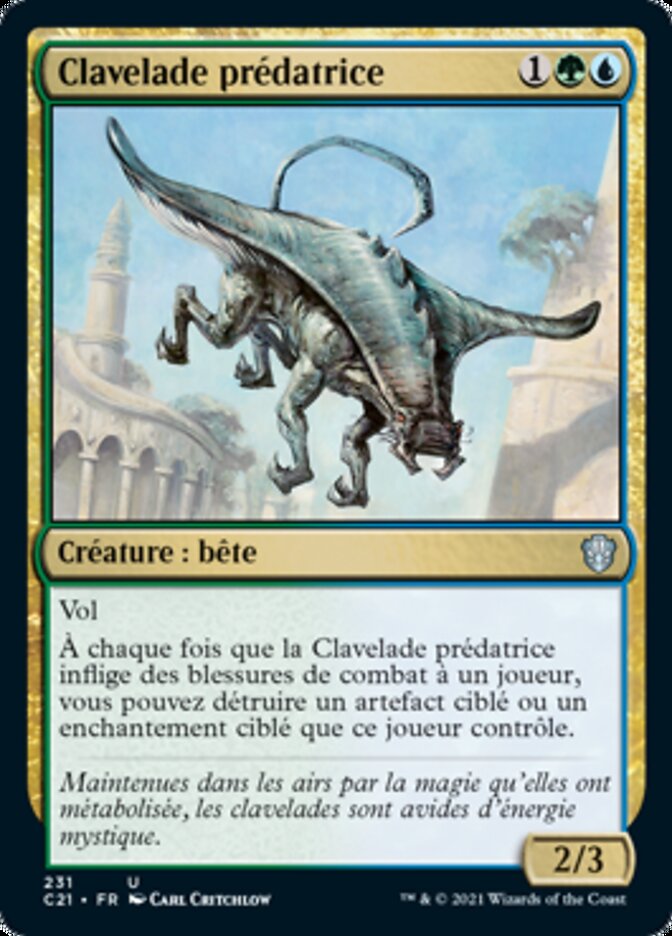 image Clavelade prédatrice