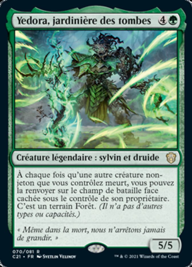 image Yedora, jardinière des tombes