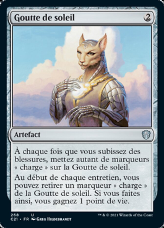 image Goutte de soleil