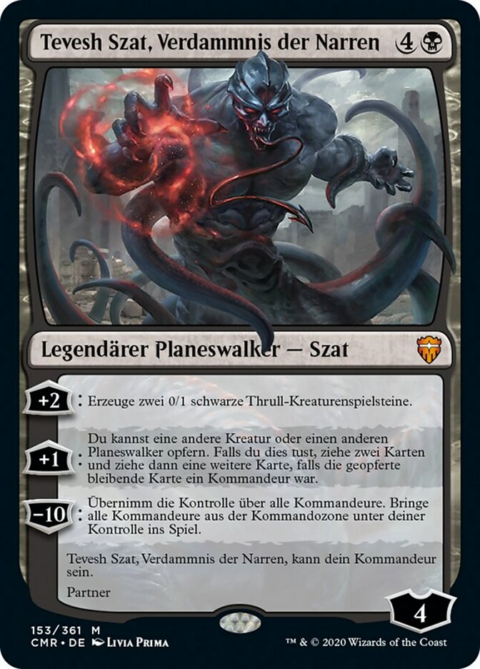 Tevesh Szat, Verdammnis der Narren