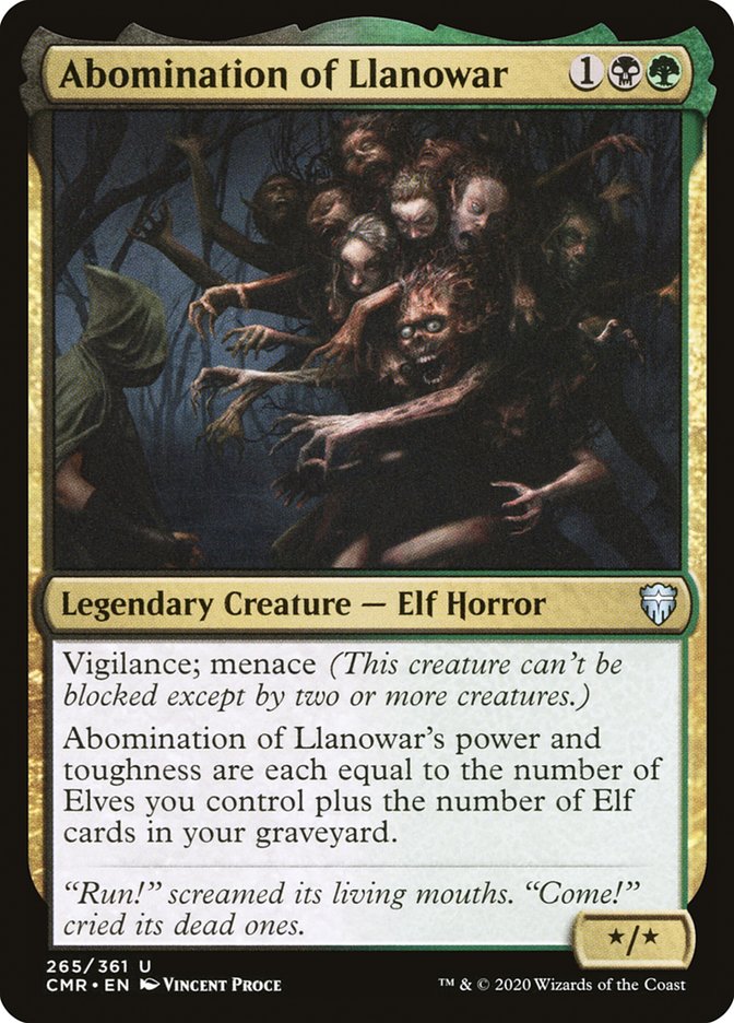 image Abomination of Llanowar