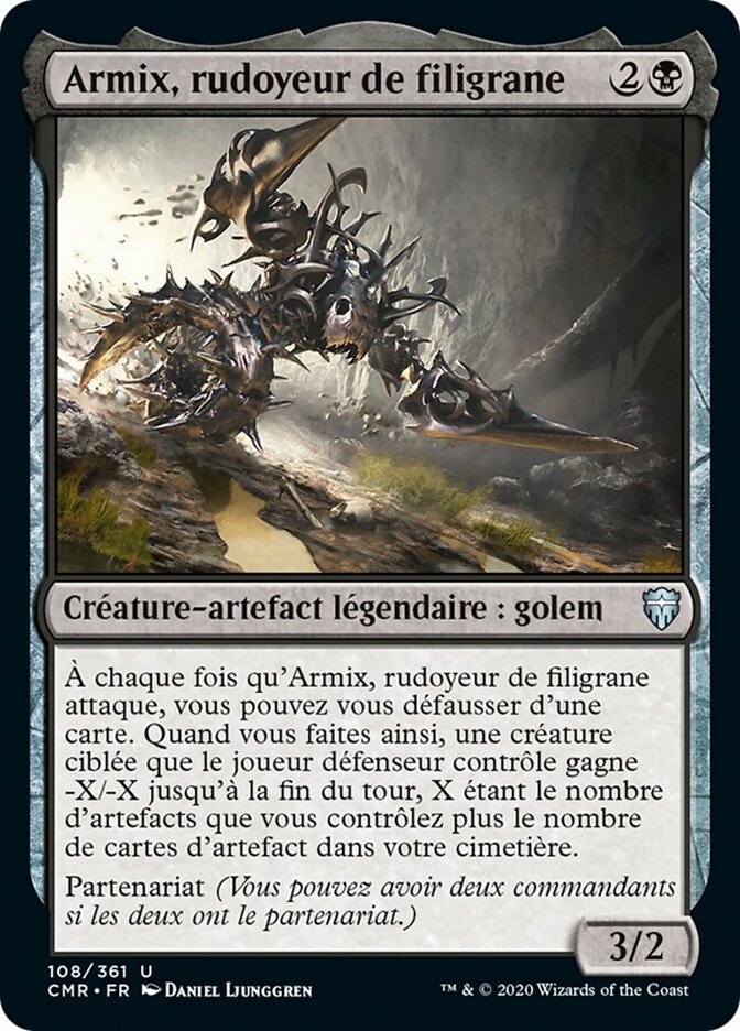 image Armix, rudoyeur de filigrane