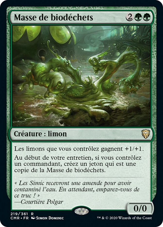 image Masse de biodéchets