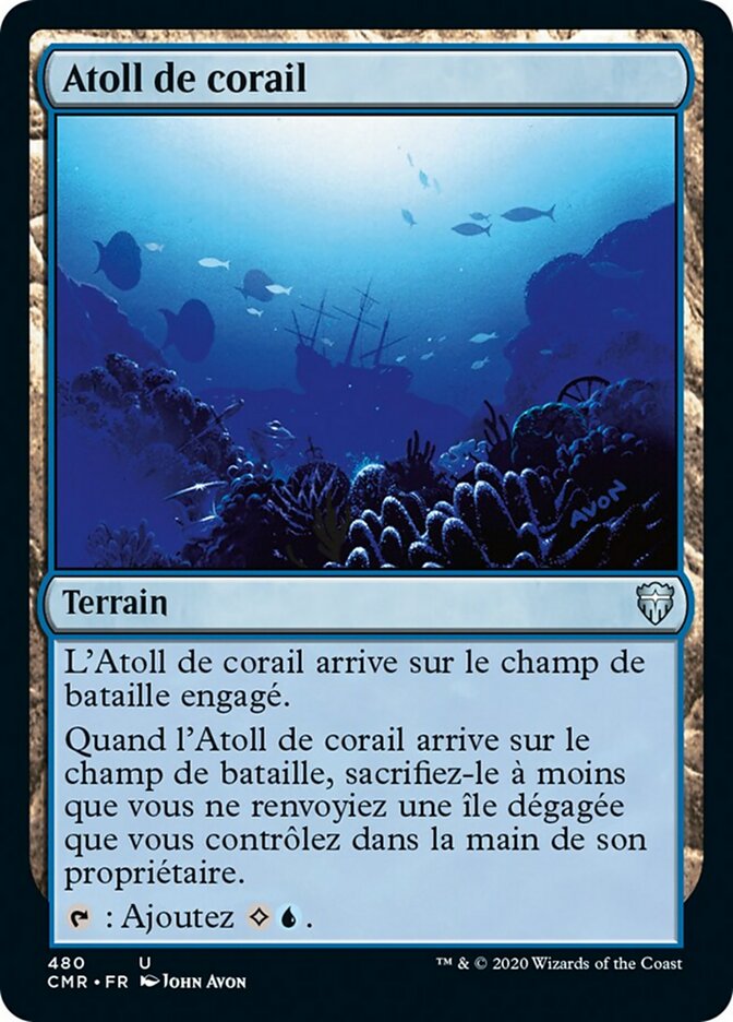 image Atoll de corail