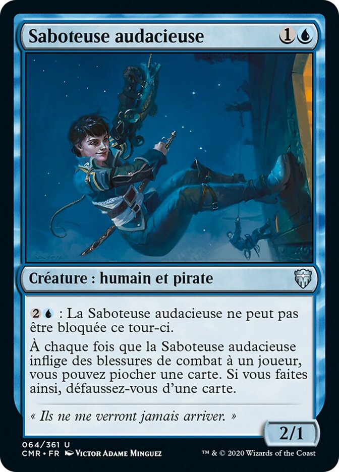 image Saboteuse audacieuse