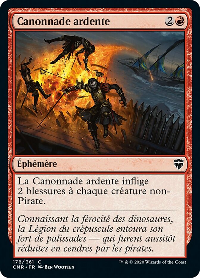 image Canonnade ardente