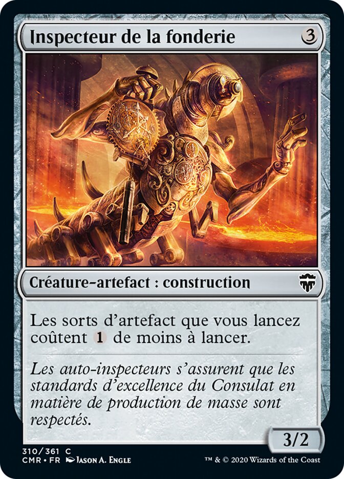 image Inspecteur de la fonderie