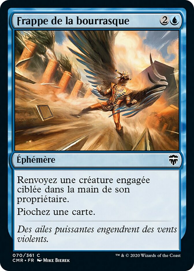 image Frappe de la bourrasque