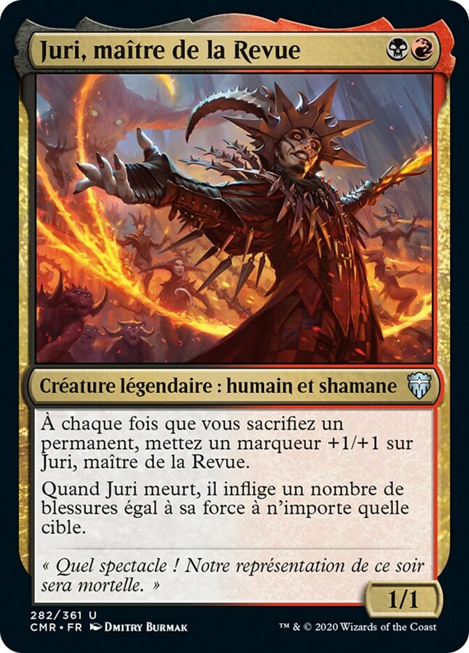 image Juri, maître de la Revue