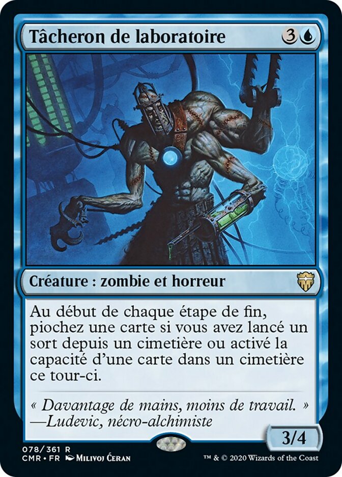 image Tâcheron de laboratoire