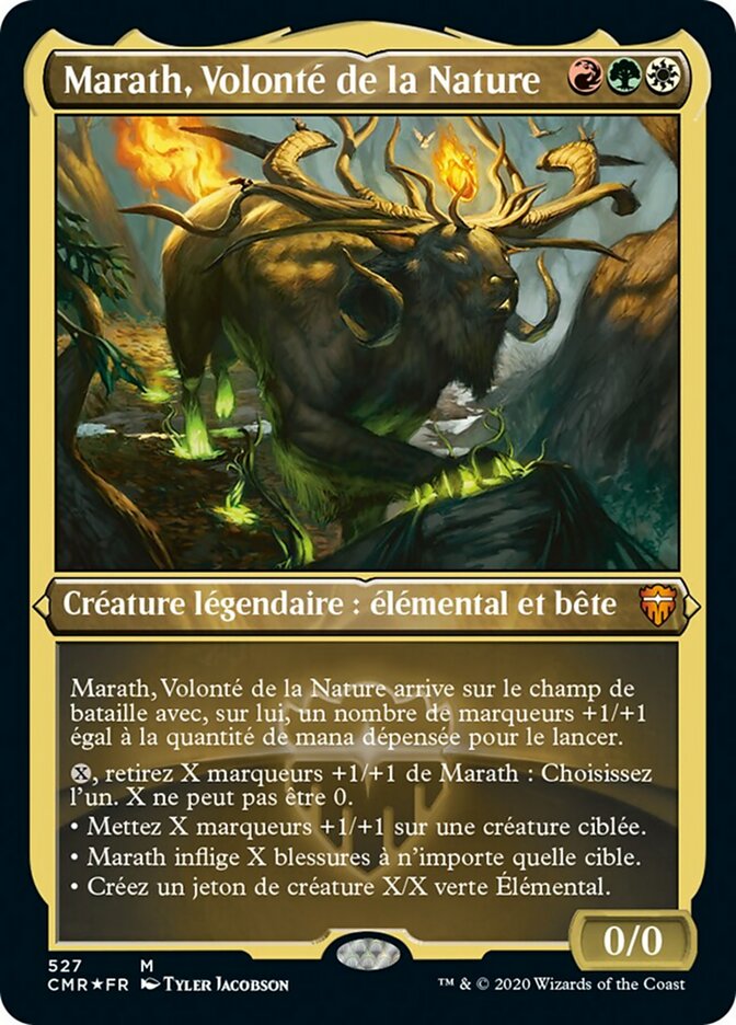 image Marath, Volonté de la Nature