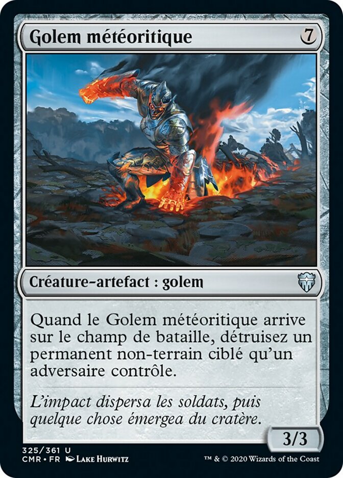 image Golem météoritique