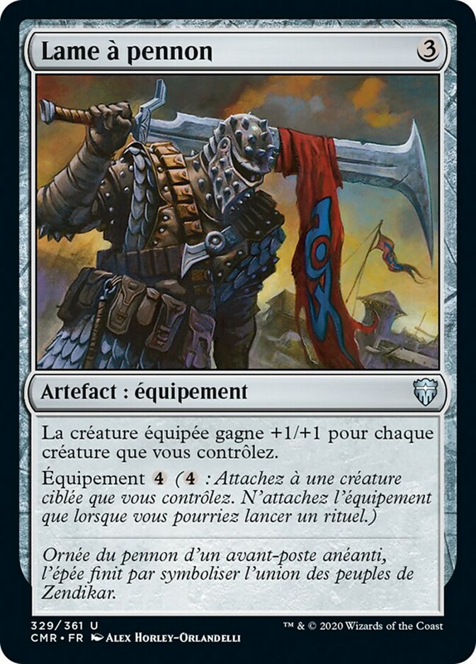 image Lame à pennon
