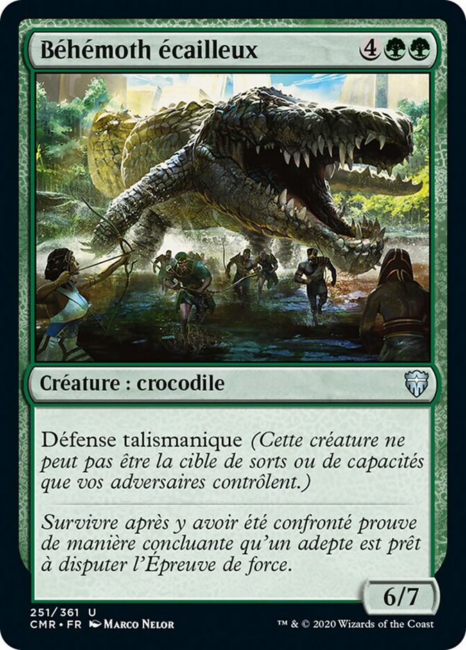 image Béhémoth écailleux