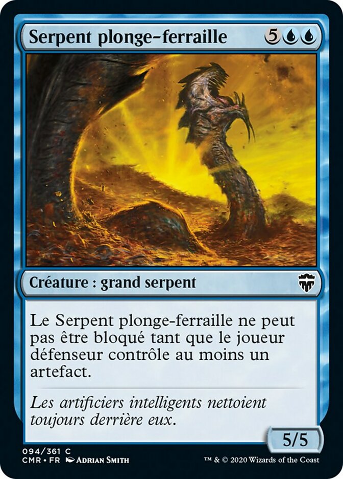 image Serpent plonge-ferraille