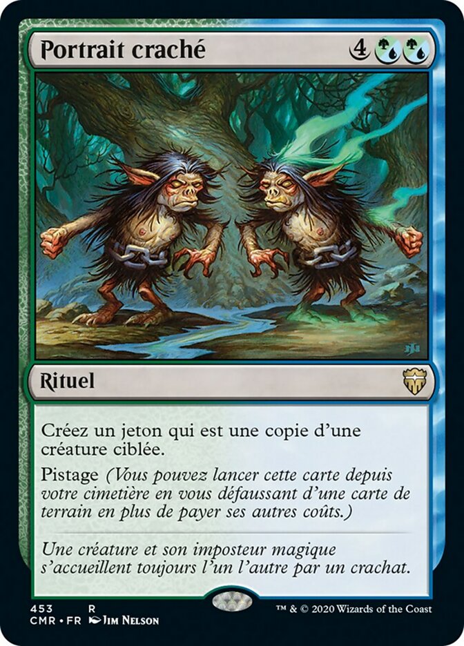 image Portrait craché