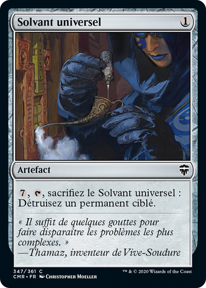 image Solvant universel