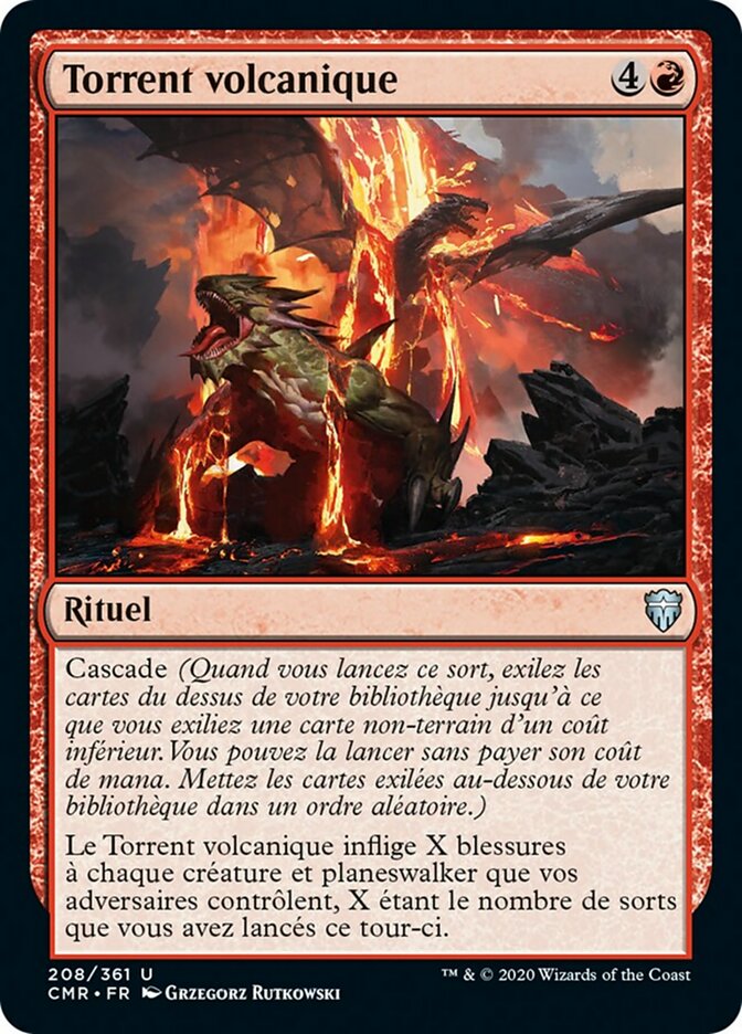 image Torrent volcanique