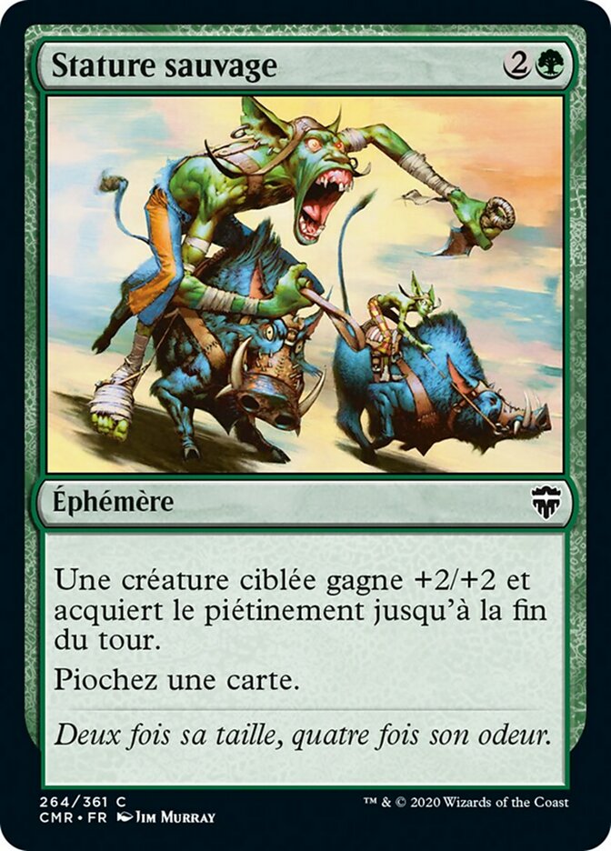 image Stature sauvage