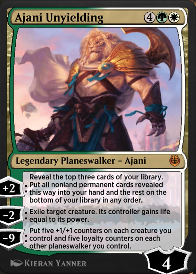 image Ajani Unyielding