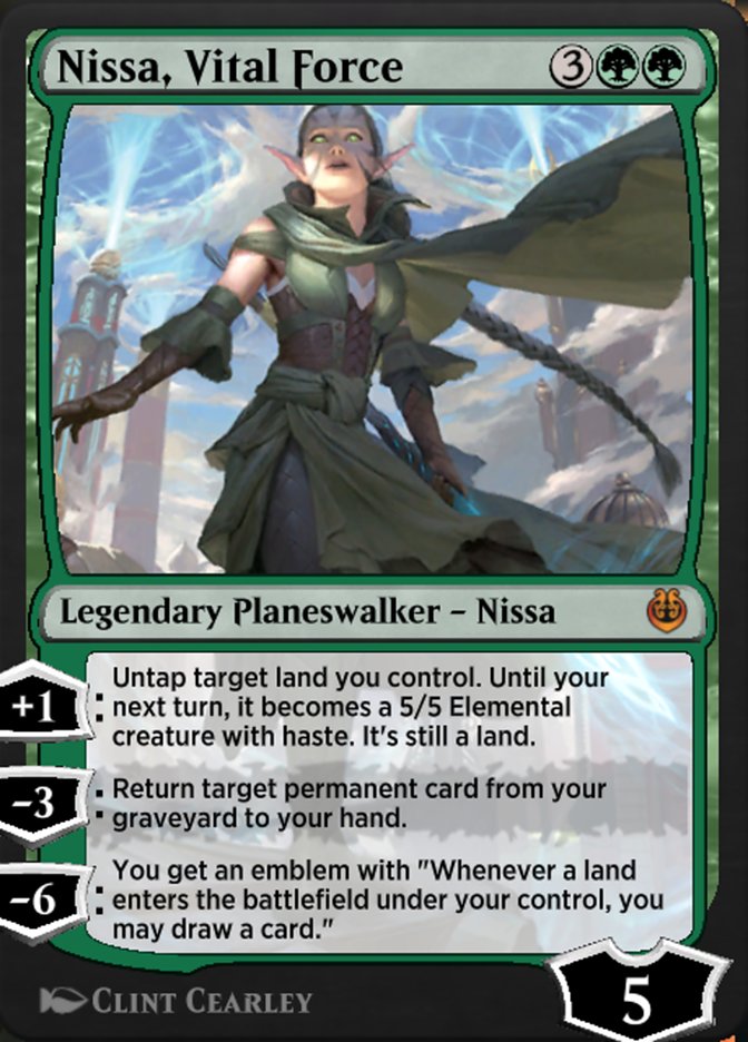 image Nissa, Vital Force