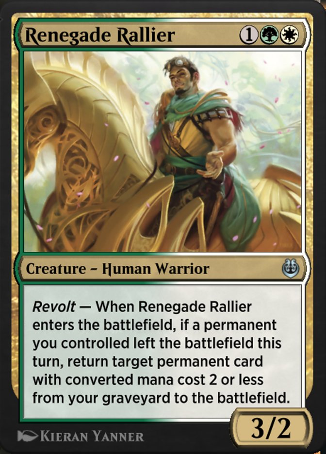 image Renegade Rallier