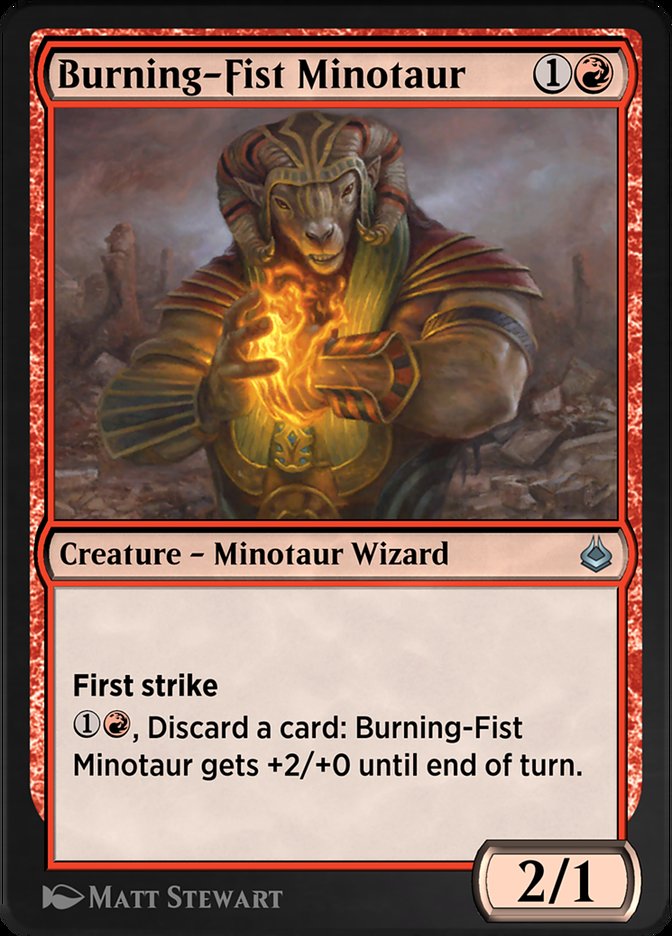 image Burning-Fist Minotaur