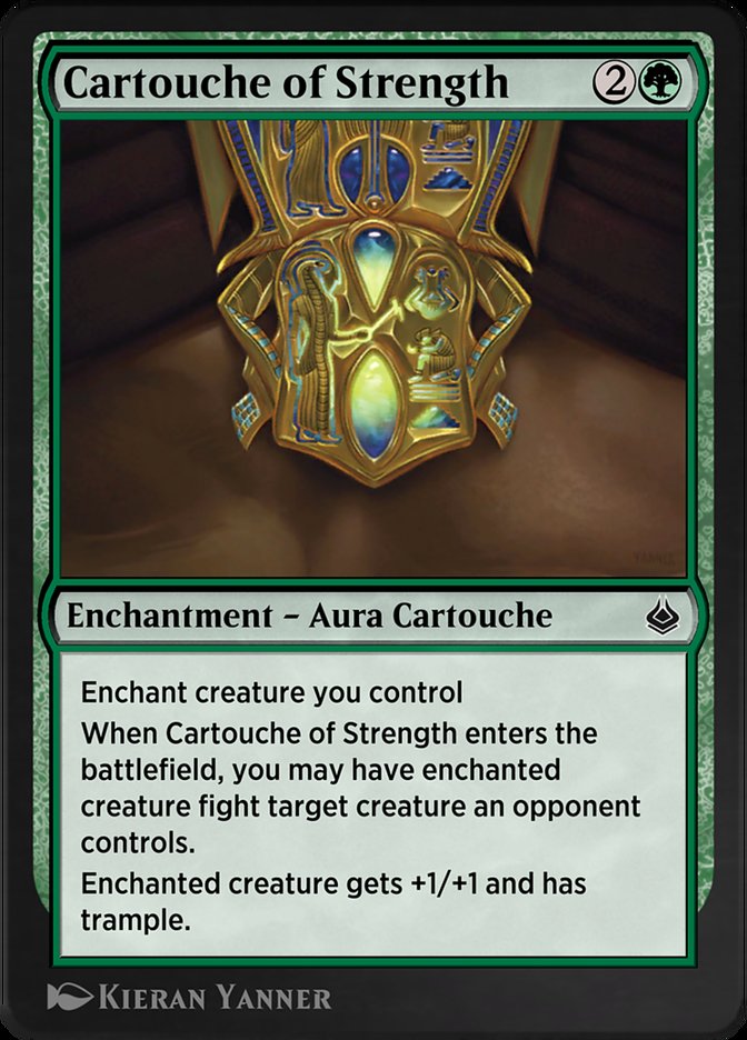 image Cartouche of Strength