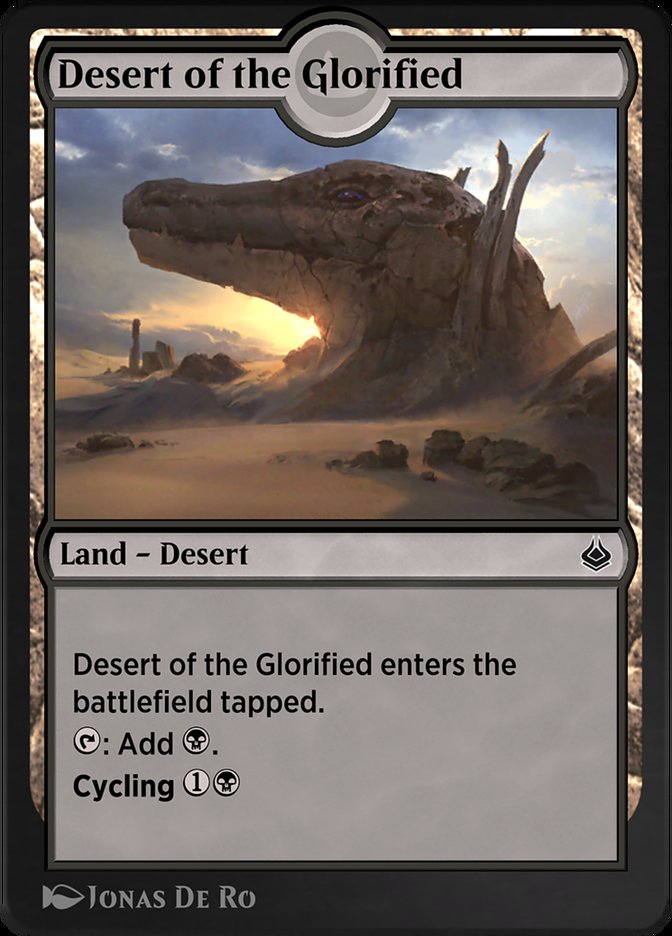 image Desert of the Glorified