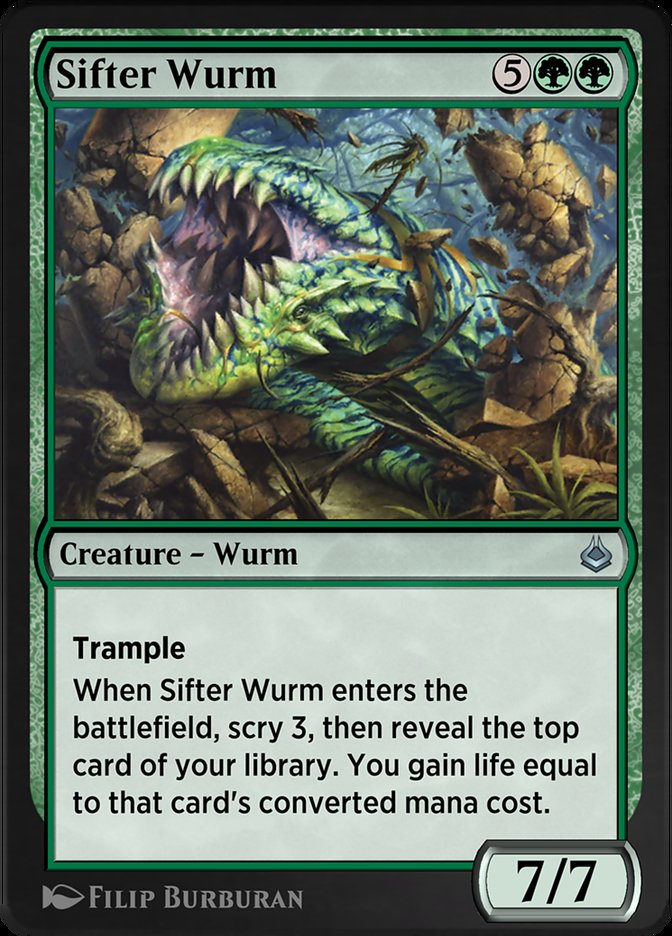 image Sifter Wurm